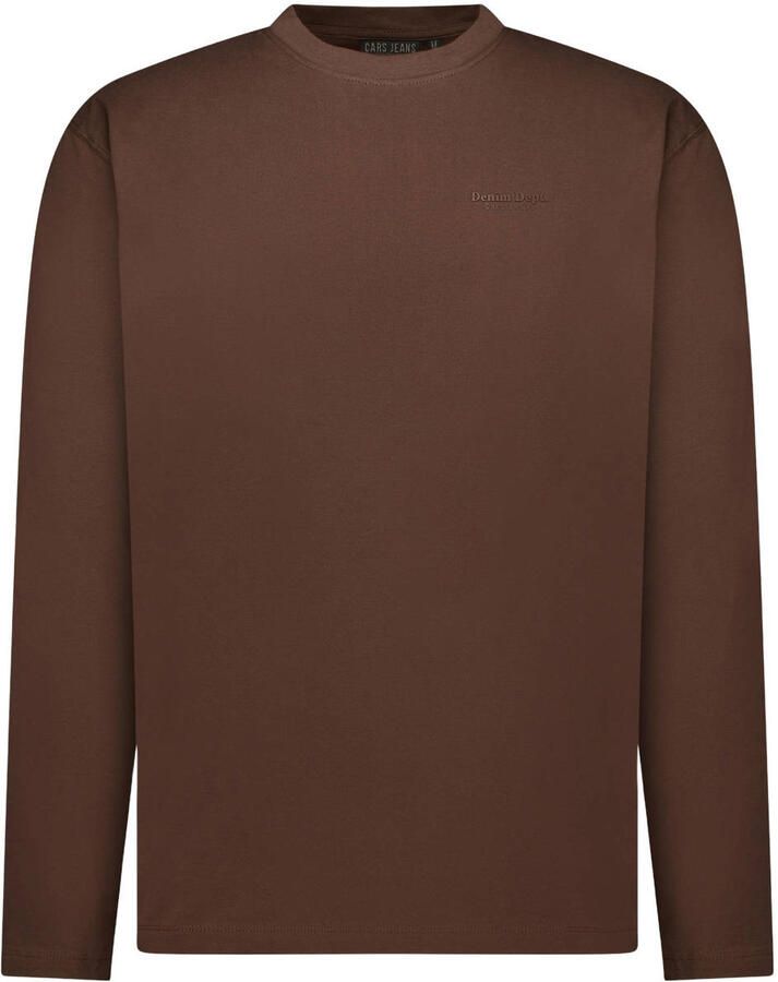 Cars regular fit longsleeve bruin