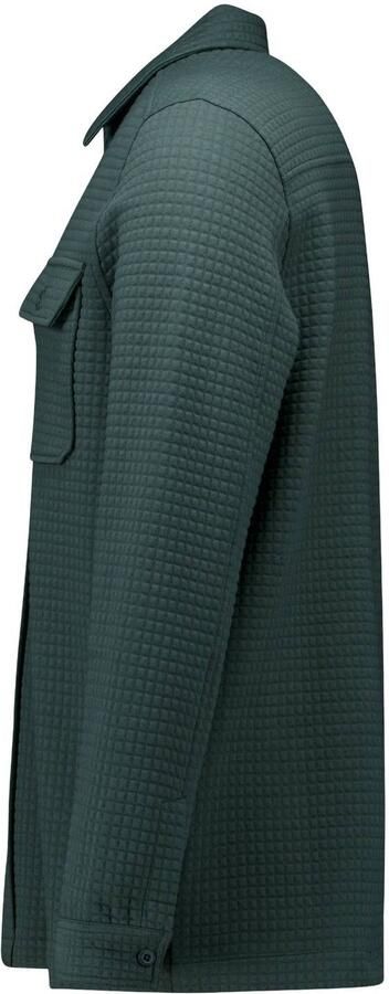 Cars regular fit overshirt met wafelstructuur moss - Foto 2