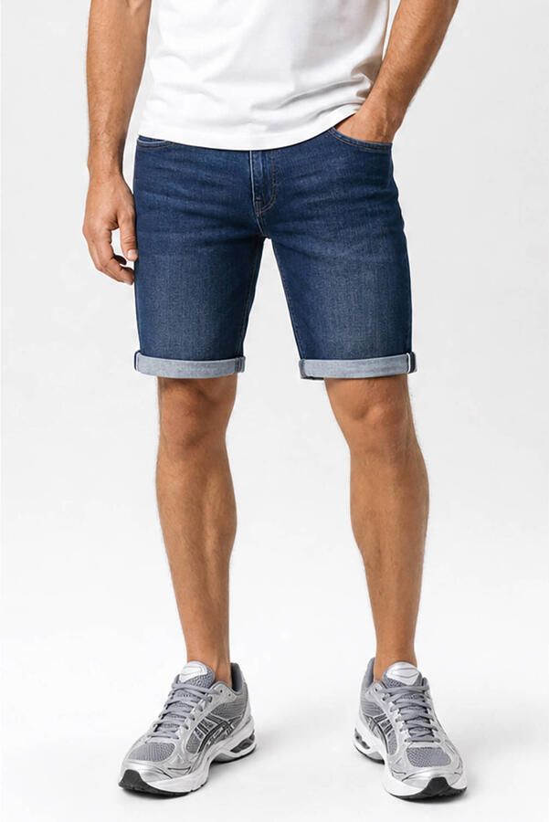 Cars regular fit short HUNTER dark blue denim