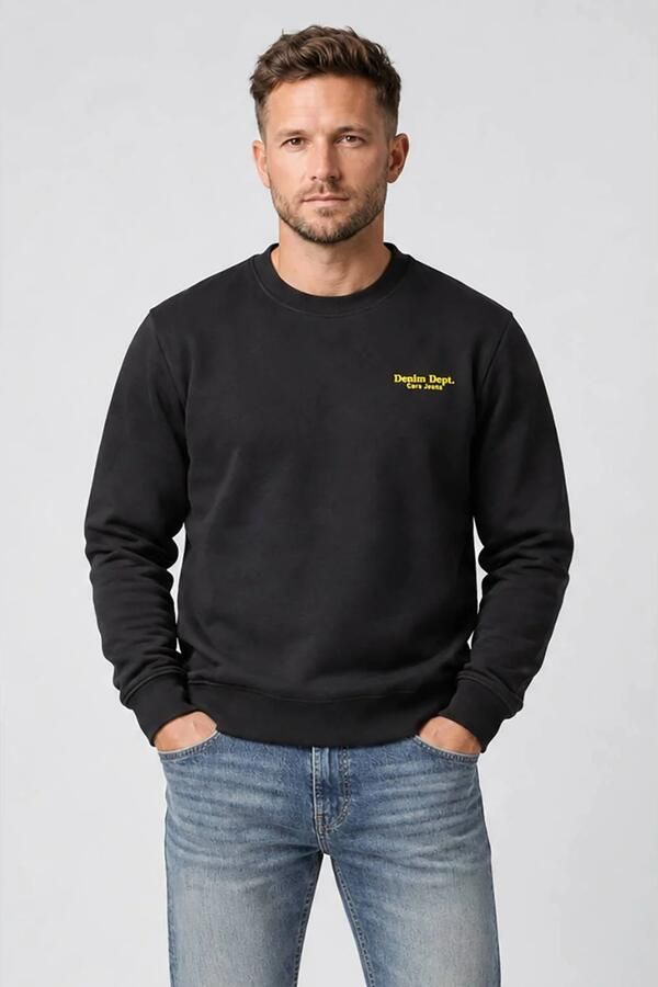 Cars regular fit sweater antraciet
