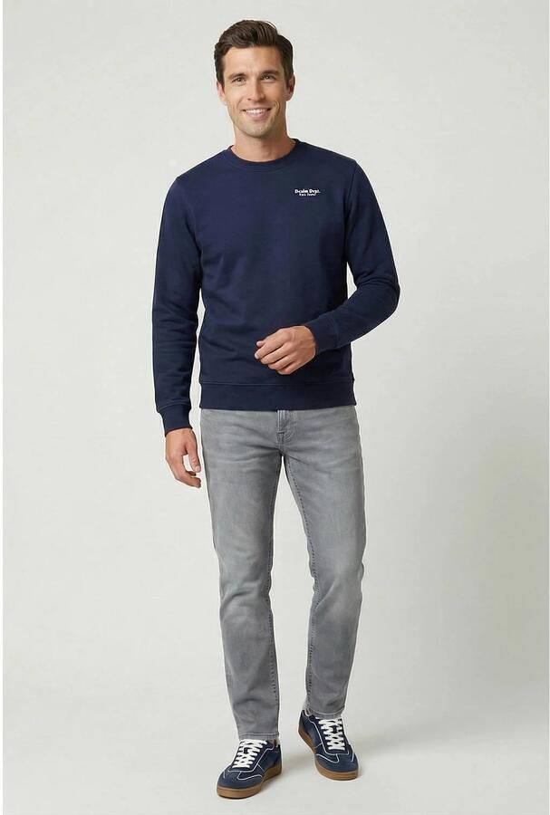 Cars regular fit sweater met backprint donkerblauw