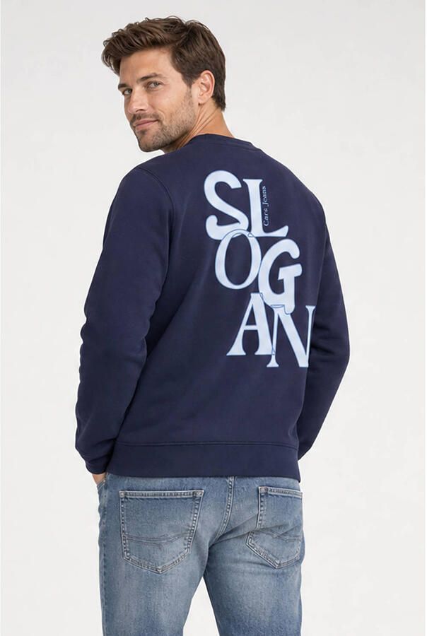 Cars regular fit sweater met backprint donkerblauw - Foto 2