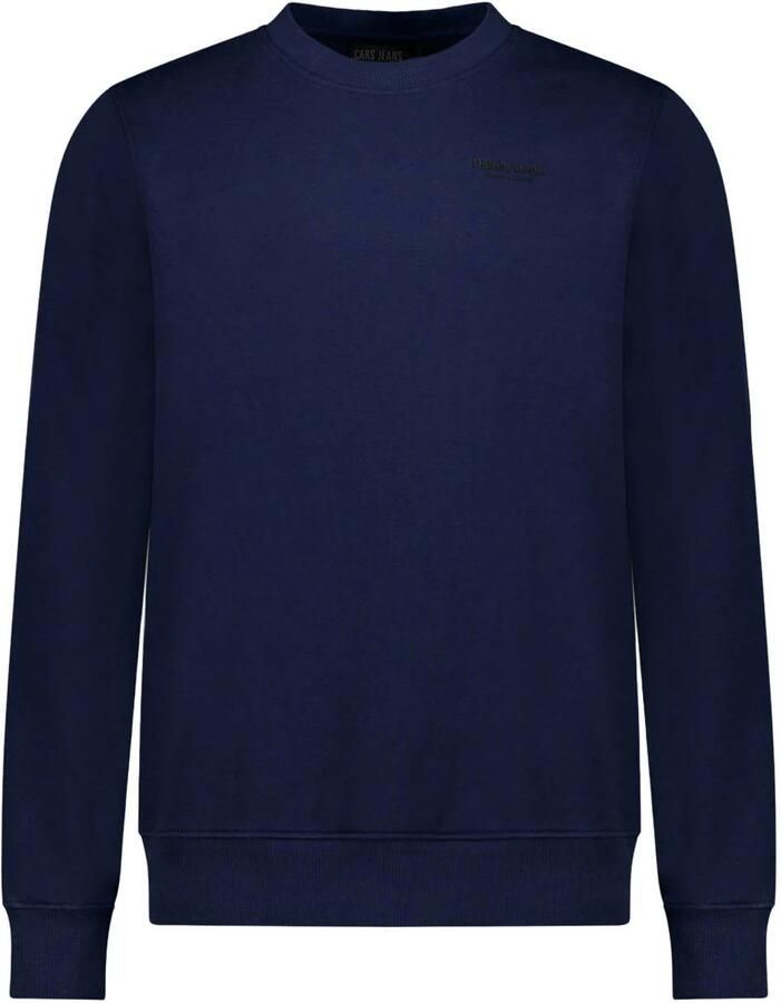 Cars regular fit sweater met logo donkerblauw