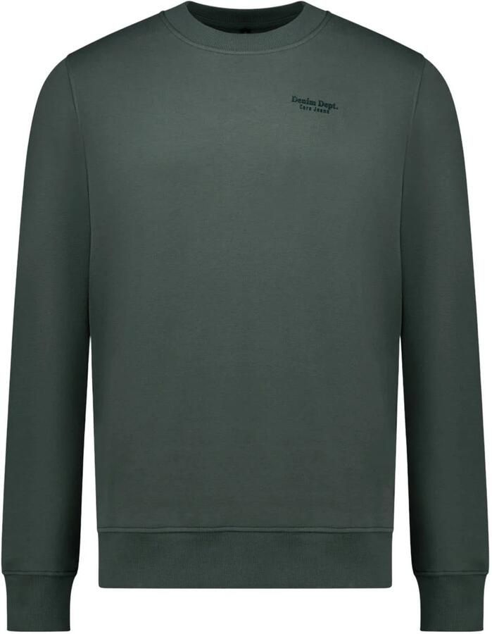 Cars regular fit sweater met logo groen