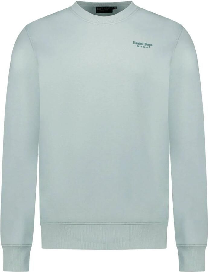 Cars regular fit sweater met logo mintgroen