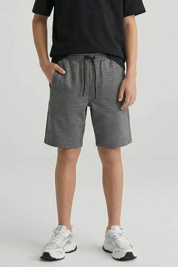 Cars sweatshort HERELL zwart Korte broek Effen 140