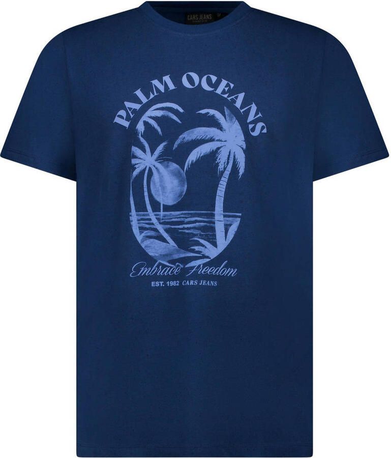 Cars regular T-shirt donkerblauw