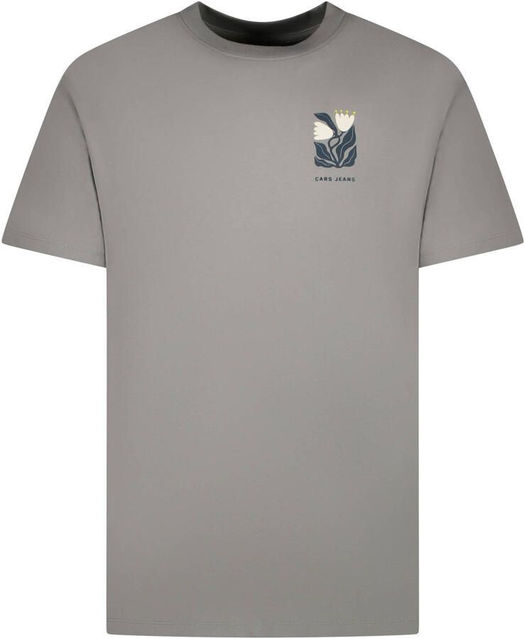 Cars regular T-shirt met backprint grijs - Foto 2