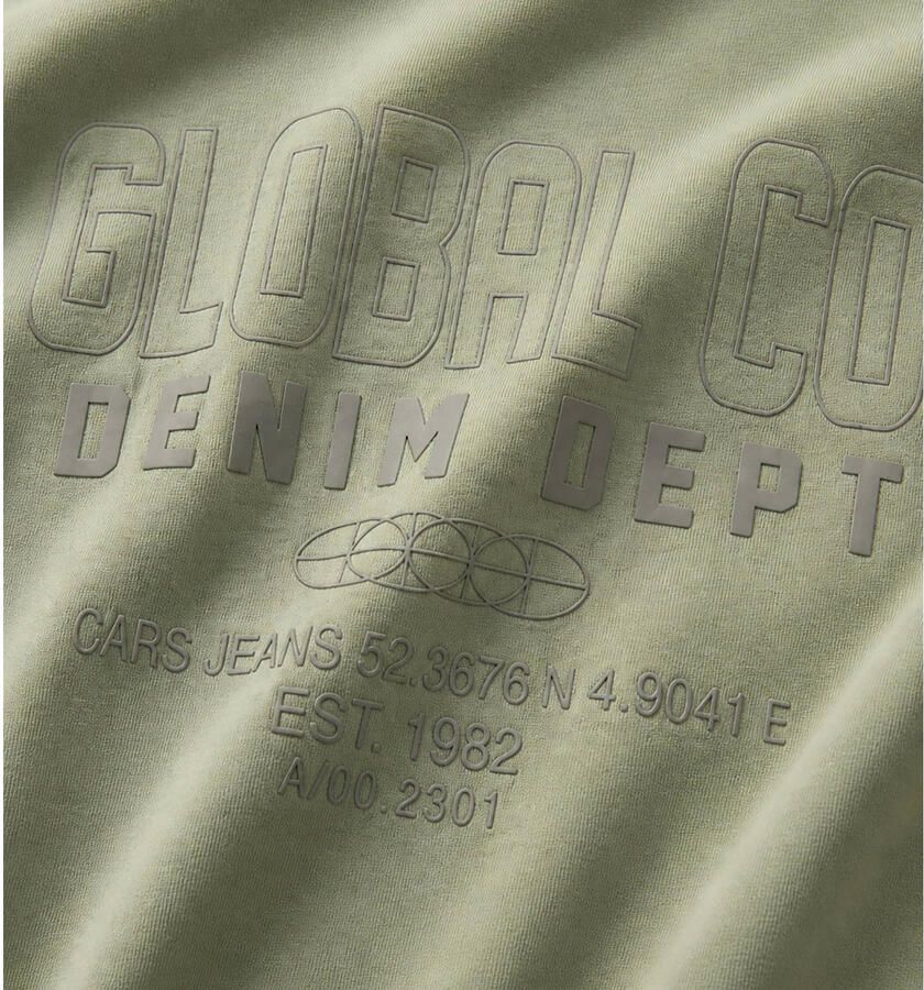 Cars regular T-shirt met backprint groen - Foto 2