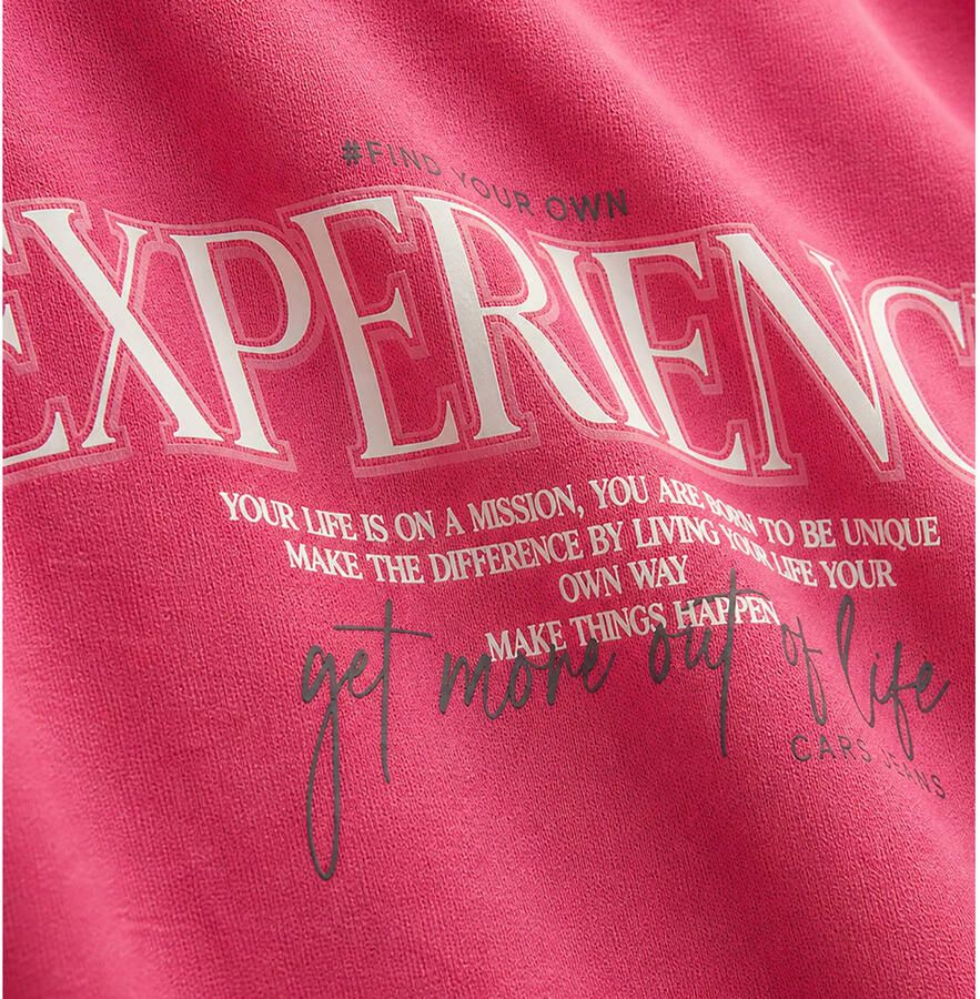 Cars regular T-shirt met backprint roze - Foto 2