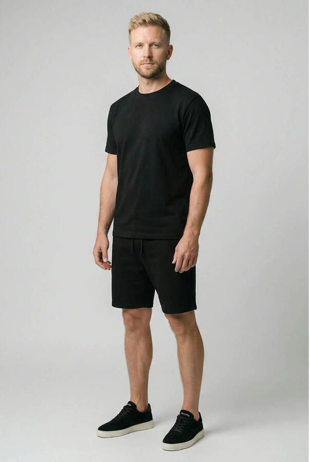 Cars regular T-shirt met short zwart (set van 2)