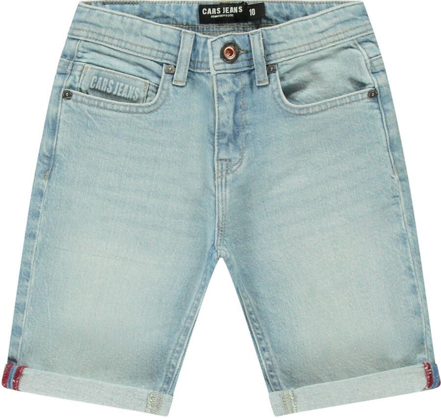 Cars regular waist short light blue denim