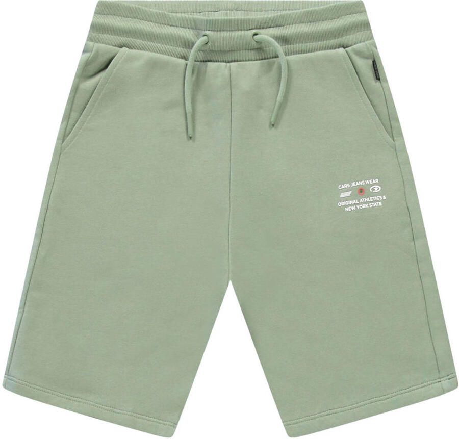 Cars regular waist sweatshort groen