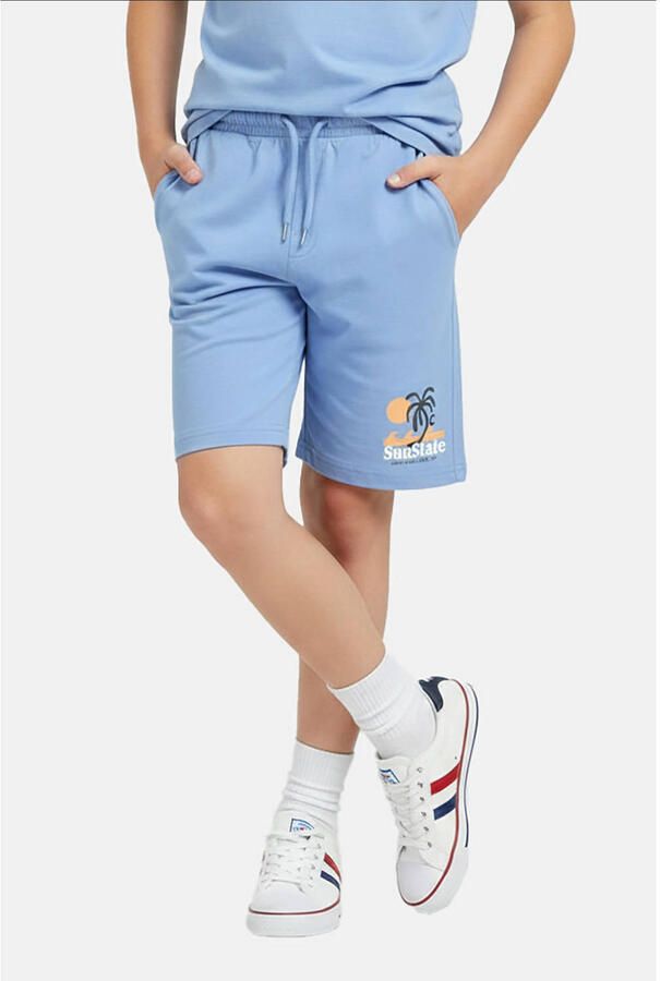 Cars regular waist sweatshort lichtblauw