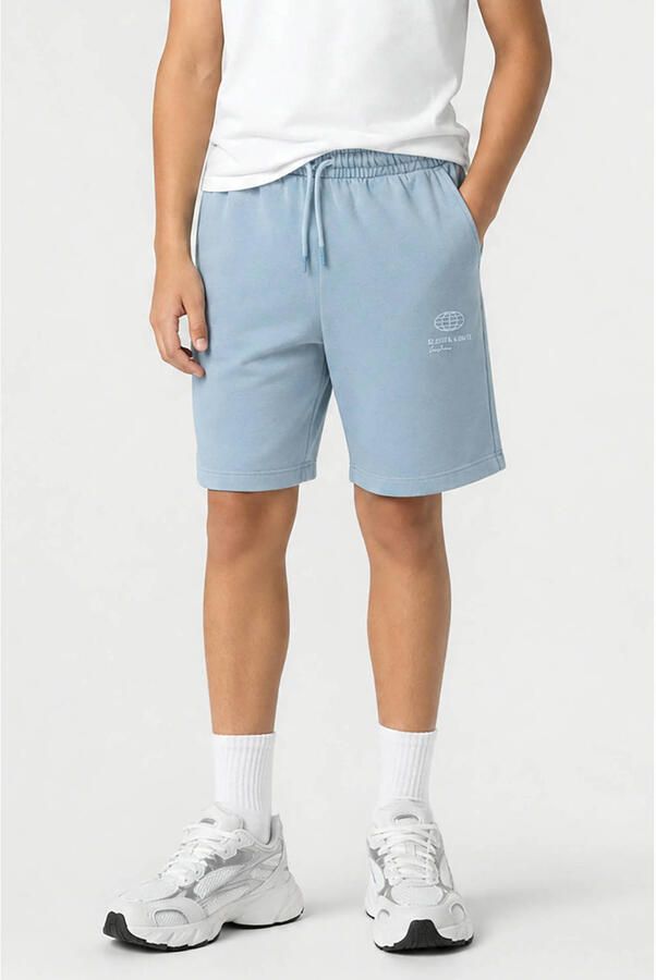 Cars regular waist sweatshort lichtblauw