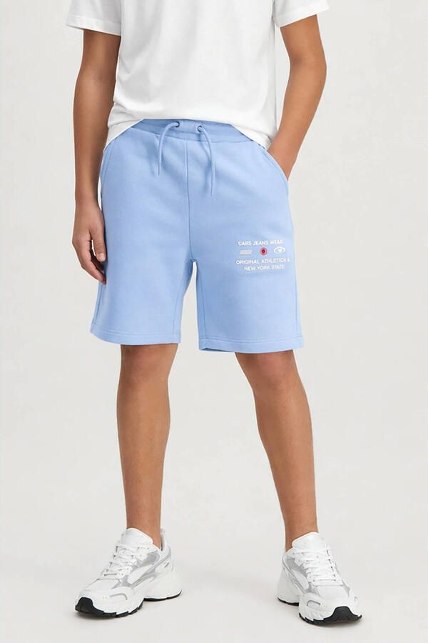 Cars regular waist sweatshort lichtblauw