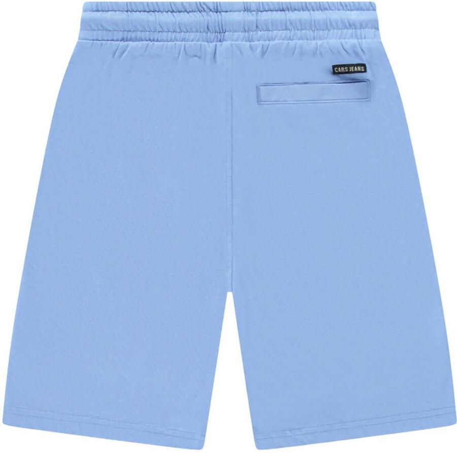 Cars regular waist sweatshort lichtblauw Korte broek Printopdruk