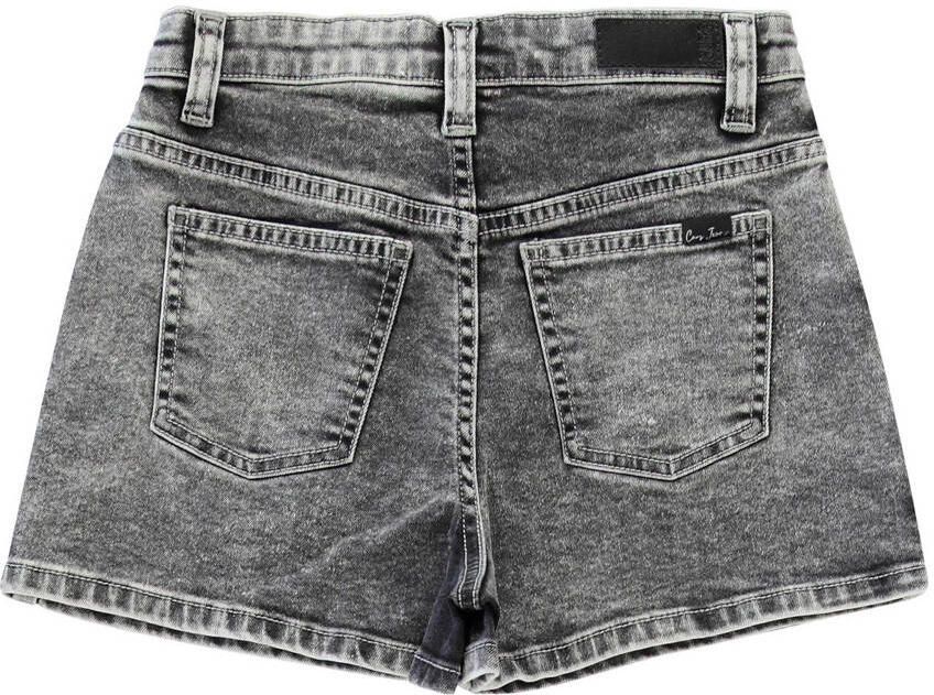 Cars skort LONDY black used Rok Grijs Meisjes Denim Effen 140