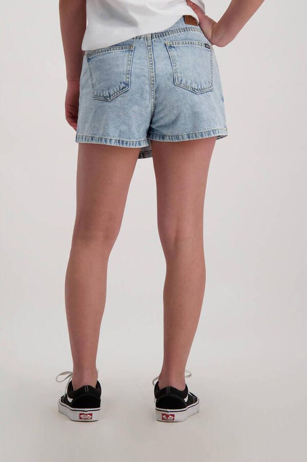 CARS JEANS Korte regular fit jeans met asymmetrische knoopsluiting - Foto 2