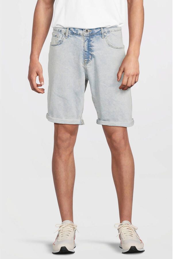Cars slim fit short Heston bleached used - Foto 3