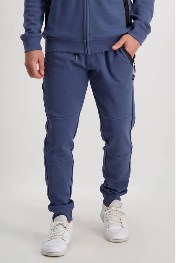 Cars slim fit broek Lax blauw