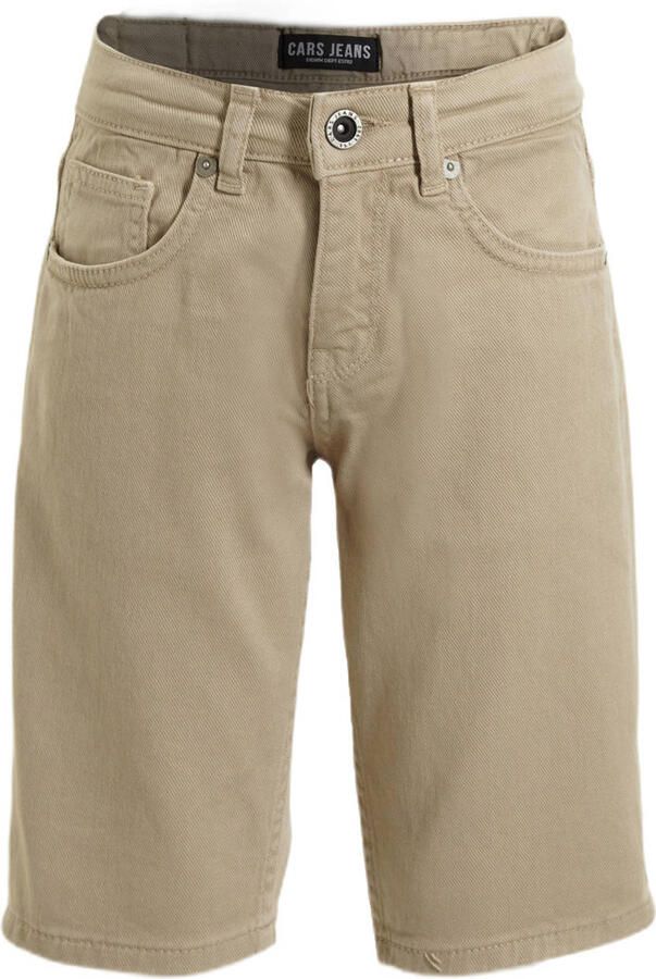 Cars slim fit casual short BLACKER ecru Korte broek Jongens Stretchkatoen 176