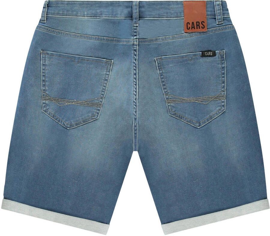 Cars denim short SEATLE stone used Blauw Jongens Stretchdenim Effen 140 - Foto 2