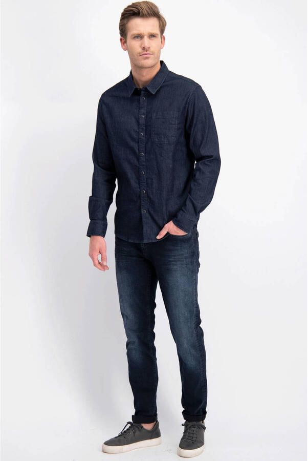 CARS JEANS Slim fit jeans met labeldetail model 'BLAST'