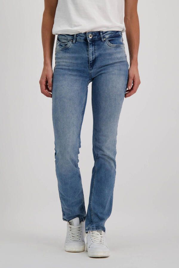 Cars Slim Bleached Straight Jeans Blue Dames - Foto 2