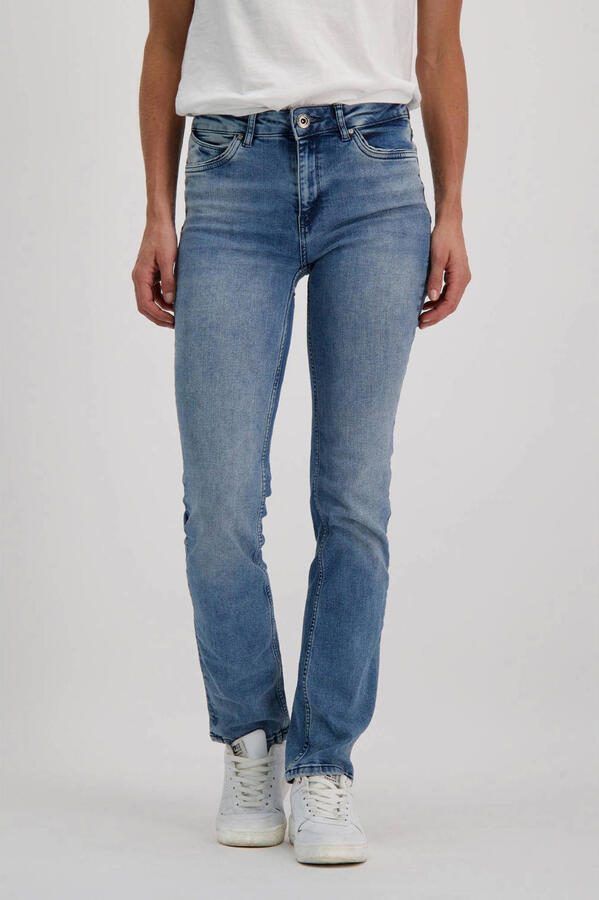 Cars Slim Bleached Straight Jeans Blue Dames - Foto 2