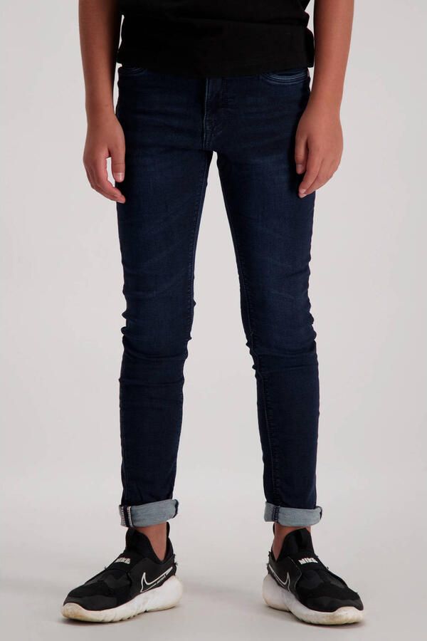 Cars slim fit jog denim Burgo blue black Jeans Blauw Jongens Katoen Effen 140 - Foto 3