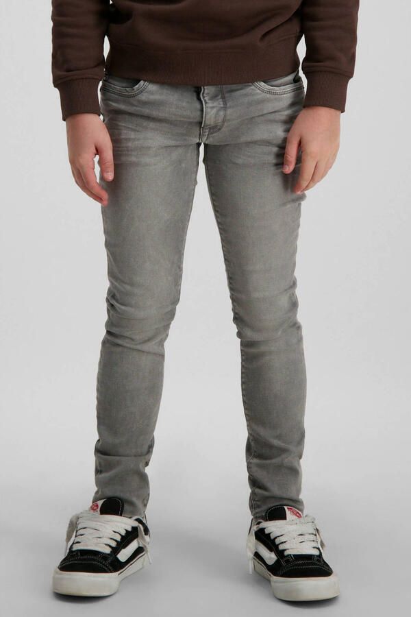 Cars slim fit jog denim Burgo grey used Grijs Effen 104