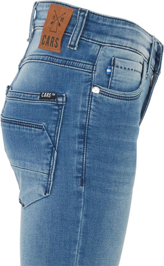Cars slim fit jog denim Burgo stone used Blauw Effen 146 - Foto 2