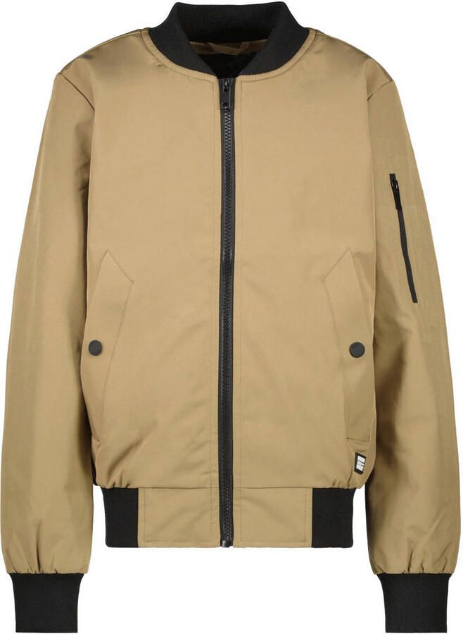 Cars softshell jas zomer BARYN bruin zwart Jongens Polyester Opstaande kraag 116