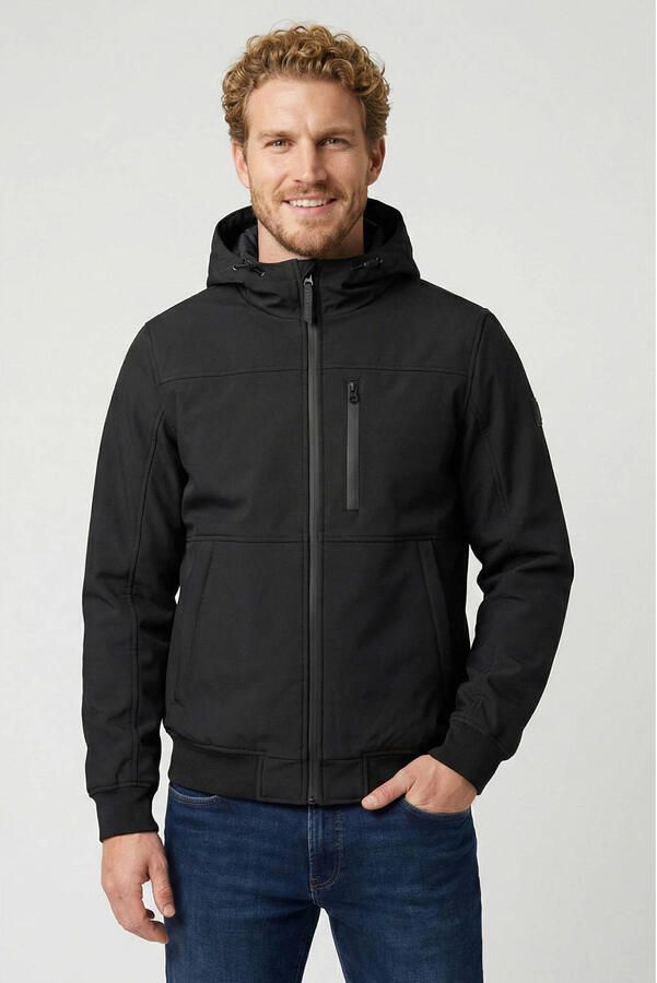 Cars softshell jas zwart