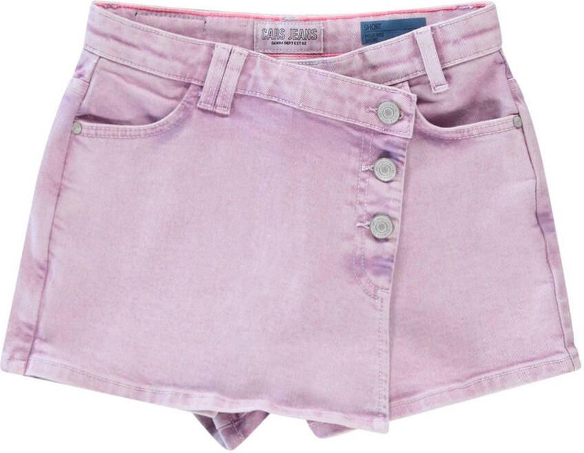 Cars spijkerskort lila