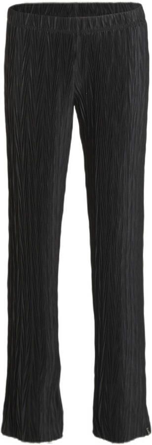 Cars straight fit broek GULY zwart Meisjes Polyester Effen 176
