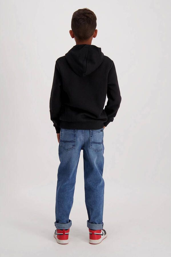 Cars straight fit jeans Maxwel denim stone used Blauw Jongens Stretchdenim 122 - Foto 3