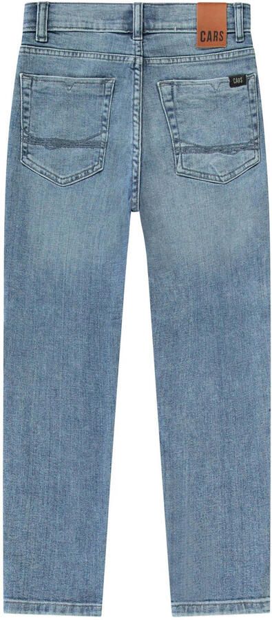 Cars straight fit jeans Maxwel denim stone used Blauw Jongens Stretchdenim - Foto 2