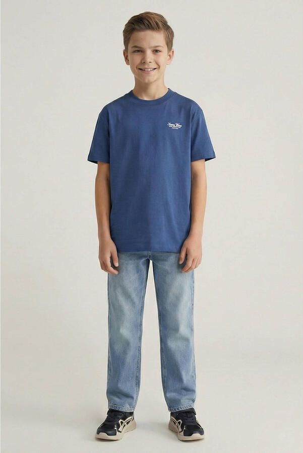Cars Jeans straight fit jeans met logopatch model 'Porter'
