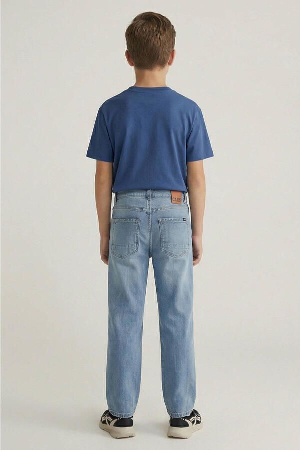 Cars Jeans straight fit jeans met logopatch model 'Porter' - Foto 3