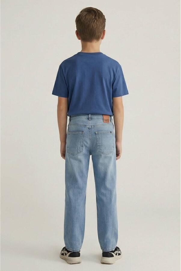 Cars Jeans straight fit jeans met logopatch model 'Porter' - Foto 4