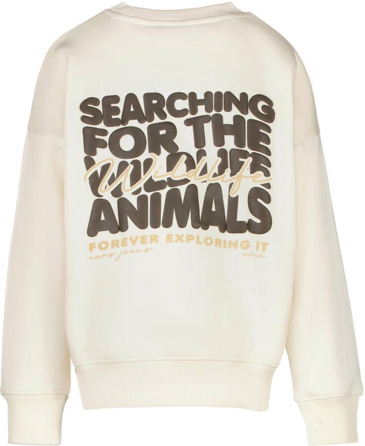 Cars sweater met backprint beige - Foto 3