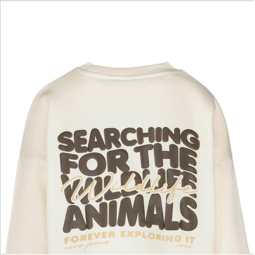 Cars sweater met backprint beige - Foto 2