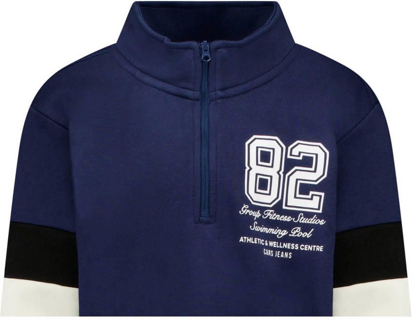 Cars sweater met backprint donkerblauw - Foto 3