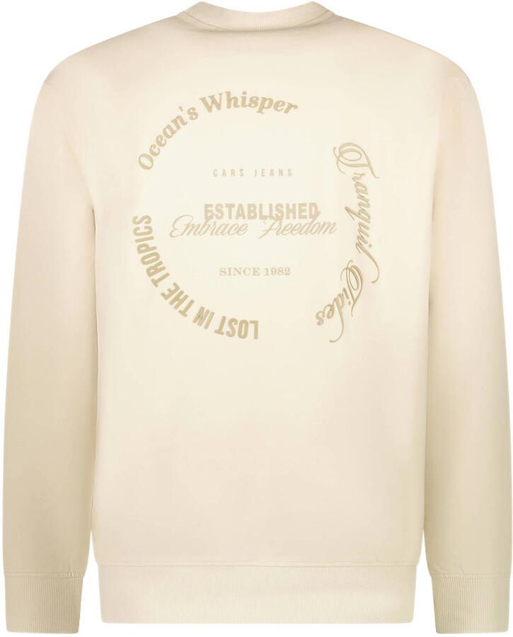 Cars sweater met backprint ecru - Foto 2