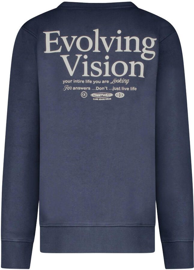 Cars sweater met backprint marineblauw - Foto 2