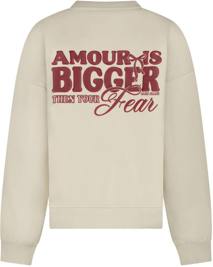 Cars sweater met backprint zand - Foto 2