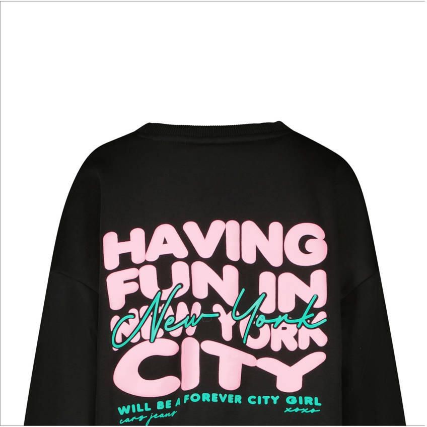 Cars sweater met backprint zwart - Foto 2