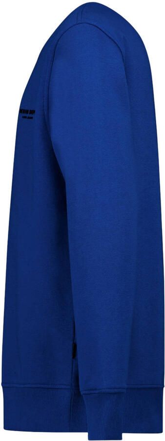 Cars sweater met logo blauw Effen | Sweater van - Foto 3